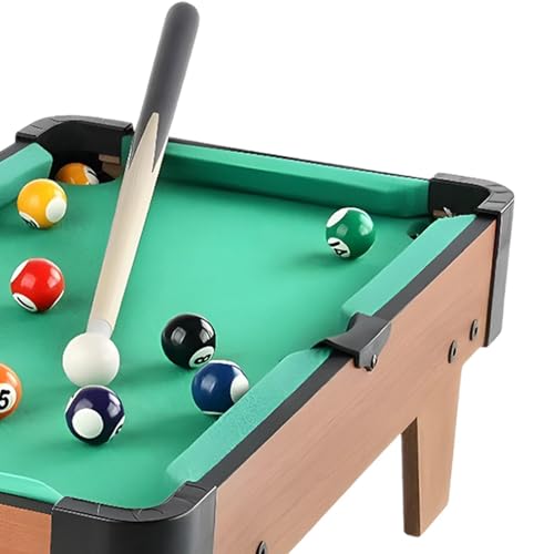 kowaku Mini Pool Table Game Tabletop Pool Table Toy,Portable,Indoor Game Toy,Tabletop Billiards Game for Family Parent Child