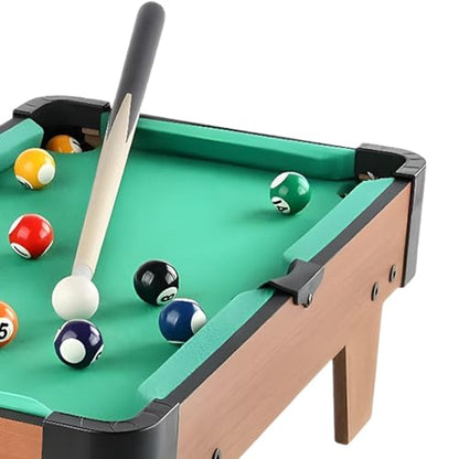 kowaku Mini Pool Table Game Tabletop Pool Table Toy,Portable,Indoor Game Toy,Tabletop Billiards Game for Family Parent Child