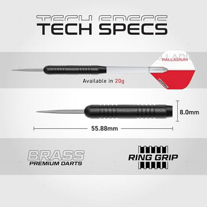 WINMAU Diamond Plus Dartboard - PDC Tournament Dart Board with High-Density Sisal & Reduced Bounce-Out Wiring - Available as Board Only, Surround Set or Cabinet Set with Steel Tip Darts