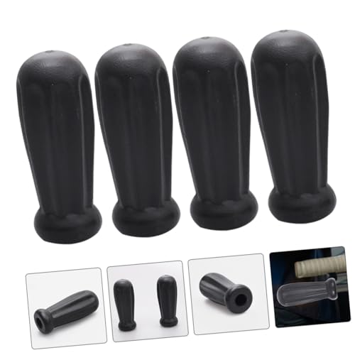 Outanaya Foosball Table Handles Set of 2 Octagonal Plastic Grips TPR Materials Convenient Replacement Parts for Tabletop Football Games