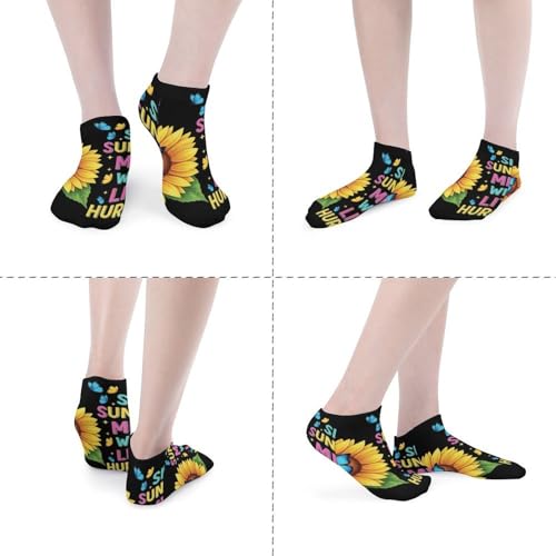 5 Pairs Women’s Low Cut Ankle Socks, Soft Athletic No Show for Running Yoga Daily Wear - color: Picture (3)