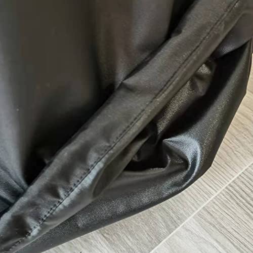 SUNSURE Black 64 x 45 x 18.8(LxWxH) inch Foosball Table Cover Soccer Table Cover Waterproof Dustproof Foosball Tables Protection Furniture Sets Cover - color: black