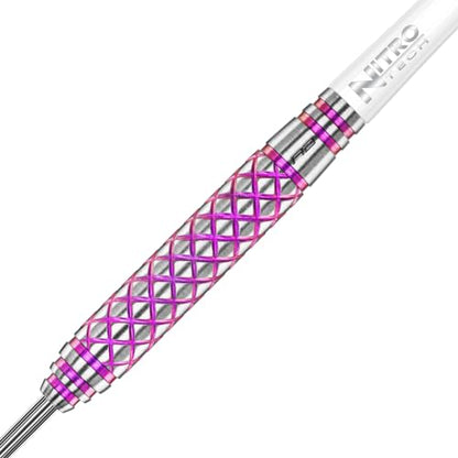 RED DRAGON Confession Steel Tip Darts Set - 85% Tungsten Darts with Nitrotech Shafts & Flights - Balanced Control & Consistent Throws - Available in Weights from 26g to 30g