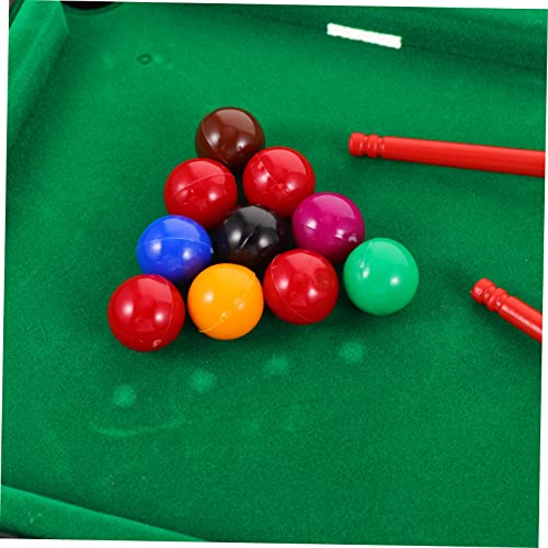 Mini Billiards Table Boys and Girls Billiard Game for Boys and Girls Hand-Eye Coordination Fine Motor Skill