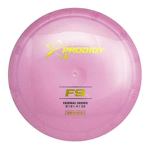 Prodigy Disc 500 F9 | Understable Disc Golf Fairway Driver | 170-176g | Extremely Durable | Great Disc Golf Disc for Beginners | Colors May Vary