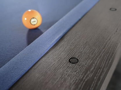 Nixon Billiards - Kemp Slate Billiard Pool Table (Grayson Gray, 7FT and 8FT) - size: 8FT Without Installation