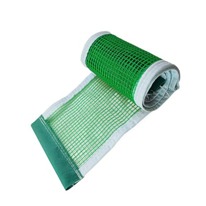 Quick Assembly Table Tennis Net Folding Portables Universals Pingpong Net for Various Tables Durability - style: Green Four Pack