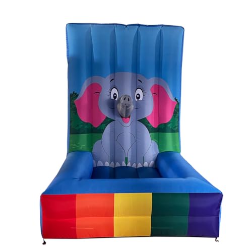 4 in 1 Inflatable Carnival Game Inflatable Sport Games Multi Sports Play Ring Toss Basketball Hoop Game for School Playground/Family/Team - style: Toss ring