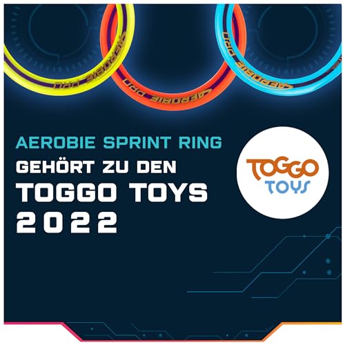 Aerobie Sprint Flying Ring, throw ring, 25.4 cm Diameter, Orange - color: Orange