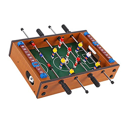 Mini Foosball Table, Foosball Table, Portable Mini Table Football 12mm Tabletop Soccer Game for 2 to 4 People Parent Kids Toys for Adults and Kids