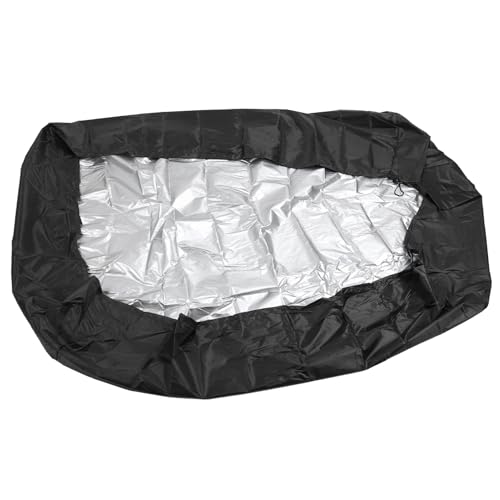 PerGar Foosball Table Cover, Silver, Waterproof, 210D Oxford Cloth, Universal Fit, 160x115x50cm