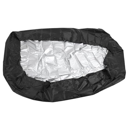 Foosball Table Cover, Football Table Cover, 210D Silver Coated Oxford Cloth, Windproof Soccer Table Cover, Universal Fit for Indoor and Outdoor Use, Lightweight