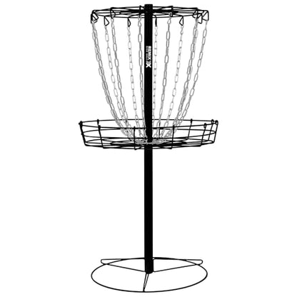 Remix Practice Basket for Disc Golf - Choose Your Color and Style - style: Single Chain - Black