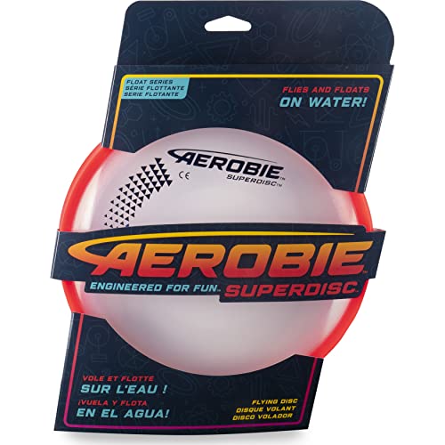 Aerobie Superdisc Outdoor Flying Disc - Yellow (Styles Vary)