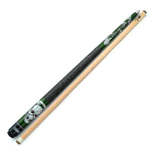 CUESOUL 58 inch 1/2 Maple Pool Cue Stick Kit-Rockin Series - color: G206, size: 21oz
