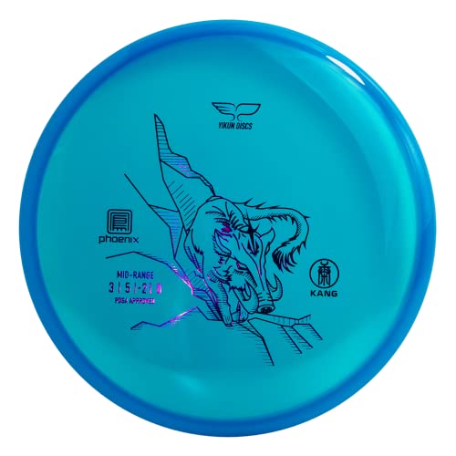 Yikun Disc Golf Mid Range Professional PDGA Approved Stable Discs Golf Midrange 165-175g Versatile Golf Disc Perfect for Outdoor Games and Competition,Plastic Grades in Basic,Durable,Premium
