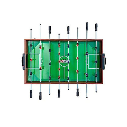 KICK Trio 48″ 3-in-1 Multi Game Table - Foosball, Billiards/Pool & Air-Hockey - color: Brown