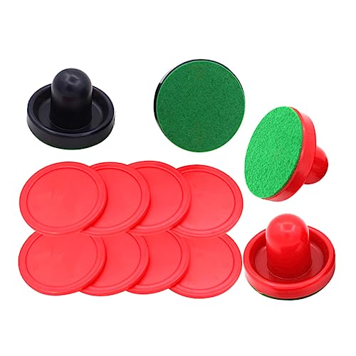 1set Air Hockey Pucks Replacement Kit Accessories Pucks for Game Tables for Home Carnivals and Theme Parks