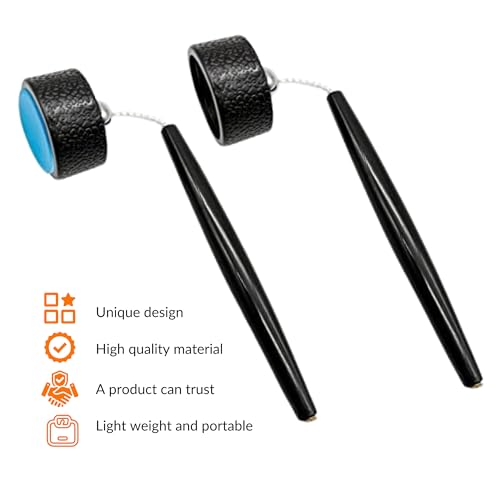 Beer City Billiards Pro Series Circle Pool Chalk Holder - for Use with TAOM Pyro or TAOM V10 Chalk - style: Circle w/TAOM Pyro Chalk