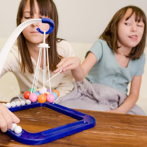 Blue Orange Tumball Action Dexterity Game - Family or Adult Party Bead Stacking Game for 2 to 4 Players Games. Recommended for Ages 5 & Up.