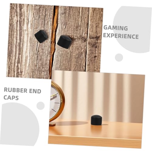 Abaodam 10Pcs Foosball Table Rod End Caps Plastic Safety Covers for Player Protection Durable Construction Reliable Fit for Soccer Table Accessories