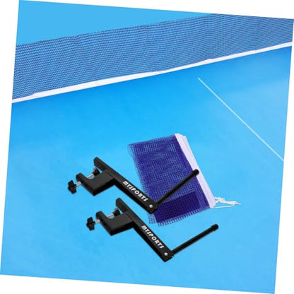 Retractable Pong Net Table Tennis Net and Post Set for Table Tennis Strap