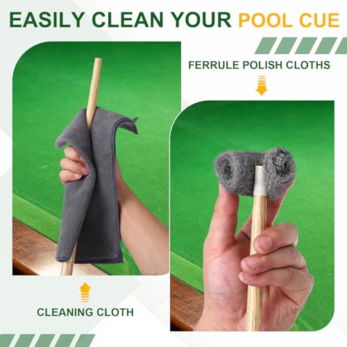 PATIKIL Pool Table Cleaning Brush, Billiard Felt Cleaner Accessory Wooden Pool Brush, Cleaning Cloth, Sticky Lint Roller - color: Wine Red