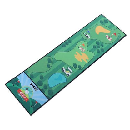 Keenso Mini Bowling Set, Tabletop Bowling Game with Foldable Lint Mat 39.37 X 11.42in, Smooth Wrinkle Free Surface, Portable Indoor Outdoor Family Game for Parties and Nights