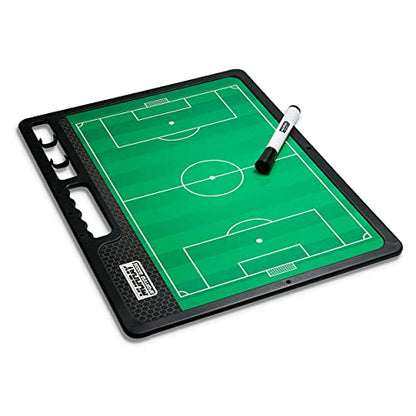 Murray Sporting Goods Premium Coaches Clipboard | Double-Sided Dry Erase Marker Board for Basketball, Baseball, Soccer, Football, Hockey (Marker Included) - style: Soccer