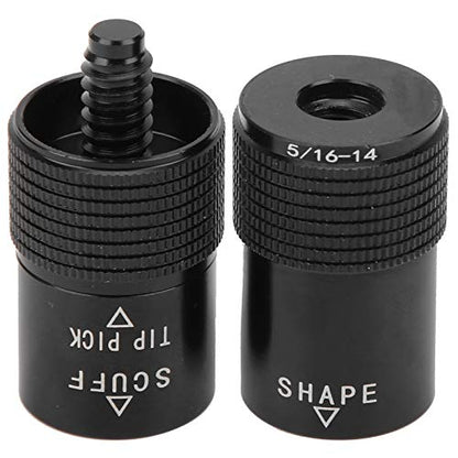 Aluminum All-in-1 Pool Cue Tip Repair Kit with Scuffer & Tapper - 5/16 Joint Accessories