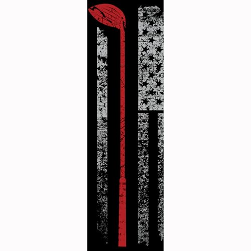 Polar Caddy Insulated Golf Bag Cooler Sleeve – Discreet 7 Can Beverage Chiller Full Length Zipper Adjustable Shoulder Strap Hidden Golf Cooler Bag Fits Most Cart Standard Bags - color: Distressed Golf Flag