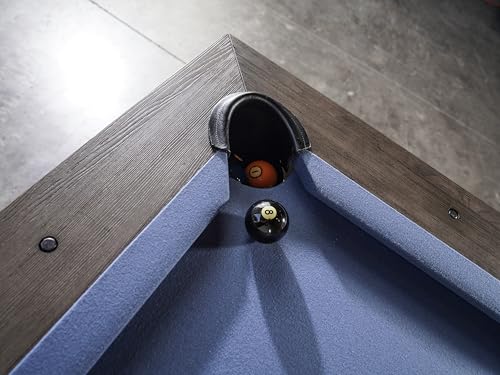 Nixon Billiards - Kemp Slate Billiard Pool Table (Grayson Gray, 7FT and 8FT) - size: 8FT Without Installation