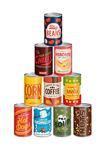 Professor PUZZLE Tin Can Alley - Have a Blast Knocking Down These clattering cans!
