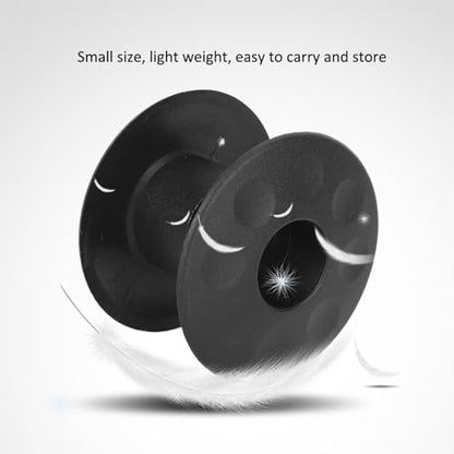 10PCS Tabletop Foosball Bushings Bearing Rods for Fun Games Accessories Black Foosball Machine Bearings Replacement Diameter Threaded Plastic Portable Size Foosball Replacement Parts