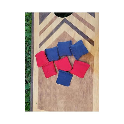 Bags Bean Bags for Tossing - Cornhole Bean Bags for Cornhole Game Replacement Toss Bags Set of 8 - size: 2 In