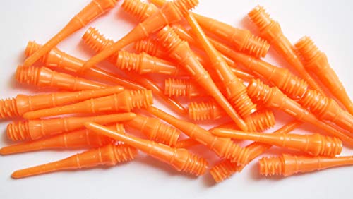 L-style Premium Lippoint - Soft Tip Dart Points - Regular Length - color: Orange