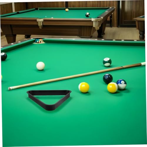 6pcs Pool Table Triangle Rack: Heavy Duty Ball Holder Snooker Rack - Table Balls Frame - Billiard Accessories for Bars Party Recreation 25/32/38mm