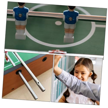 KOMBIUDA 3pcs Table Soccer Rod Replacement Metal Operation Pole for Foosball Machine