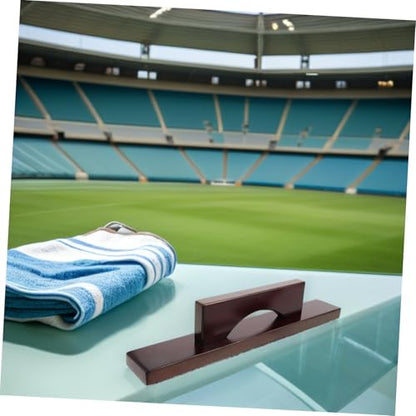 Shuffleboard Table Sweeper Brush with Dustpan for Household Game Rooms, Ergonomic Portable Design Removes Tough Dirt and Debris, Sturdy Plastic and Solid Wood Cleaner for Table Top