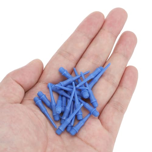 PATIKIL Plastic Dart Tip 2BA Thread, Soft Dart Tip Replacement Dart Accessories - color: Navy Blue