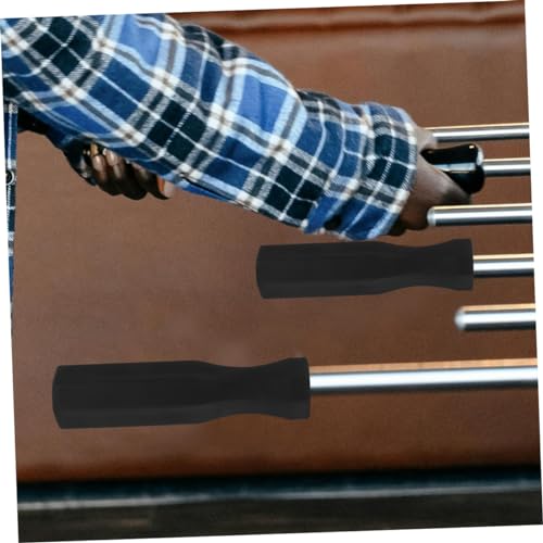 LIOOBO 4Pcs Nonskid Foosball Handles Replacement Grips for Table Soccer Machines Lightweight Ergonomic Design Compatible with Various Foosball Tables