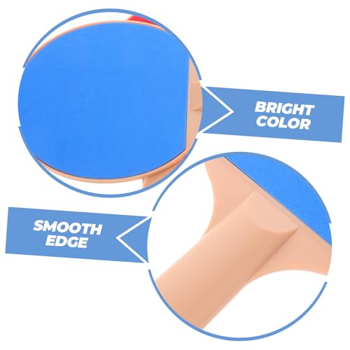 Happyyami 1set Table Tennis Bat Kit Bats Paddles Pong Kit Balls Outdoor Pong Racket Plastic Elastic