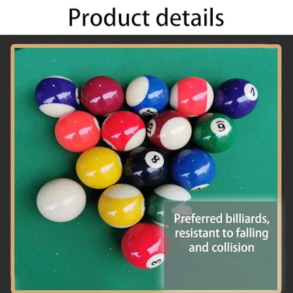 All Weather Pool Tables Pool Tables for Adults Full Size with 2 Cue Sticks 16 Balls Rack 2 Chalks1 Brush Portable Compact Folding Pool Game Table for Kids Adults Family