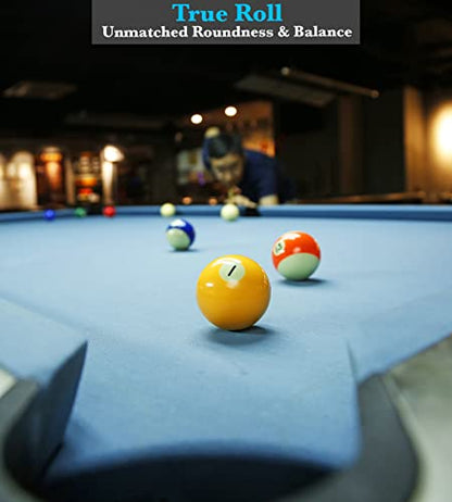 JAPER BEES Billiard Ball/Pool Ball Set Complete 16balls 2-1/4" Regulation Size&Weight Resin Ball - style: PRO Premium