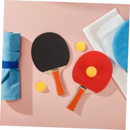 Balacoo 1 Set Professional Table Tennis Training Set Rackets Balls and Carry Bag for Use Comfortable Grip Precision Hitting Experience Versatile Sports Equipment