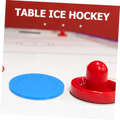 LIOOBO 5pcs Mini Air Hockey Pucks Smooth Replacement Pucks for Tabletop Hockey Game Compact Design for Boys and Girls and Adults Fun Indoor Game Accessories Suitable for Home and Office