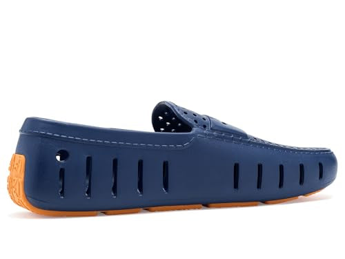 Floafers Country Club Driver 2.0 - color: Navy Peony/Flame Orange, size: 11
