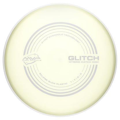 MVP Disc Sports Eclipse Glow 2.0 Glitch Disc Golf Hybrid Catch Disc - size: 155-160g