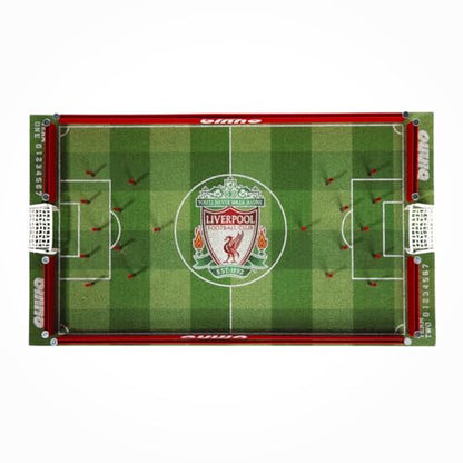 Binho Board Classic Board Game Liverpool Football Club Edition - 2-Player Fast-Paced Finger Flicker Pinball Family Board Game - Portable Tabletop Sports Game Set for Any Occasion