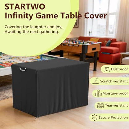 STARTWO Game Table Cover, Compatible with Arcade 1Up 32" Screen Infinity Game Table, Heavy Duty Waterproof & Dustproof Electronic Game Machine Cover